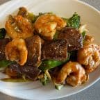 Best Jumbo Shrimp & Steak Kew w. Sa-cha Sauce in Richmond, VA